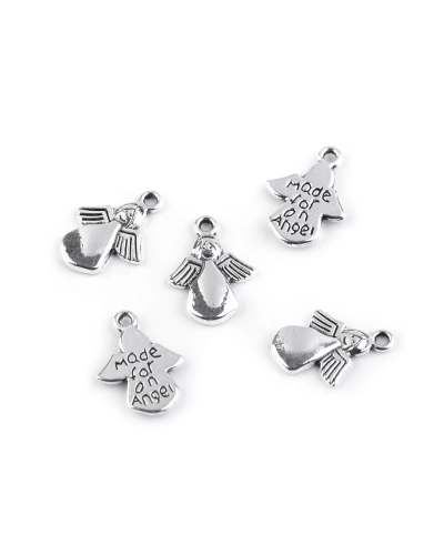Přívěsek 13x18 mm anděl - 5 ks | Mimib
