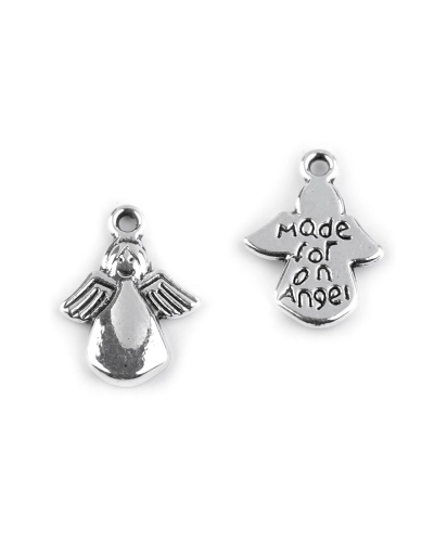 Přívěsek 13x18 mm anděl - 5 ks | Mimib