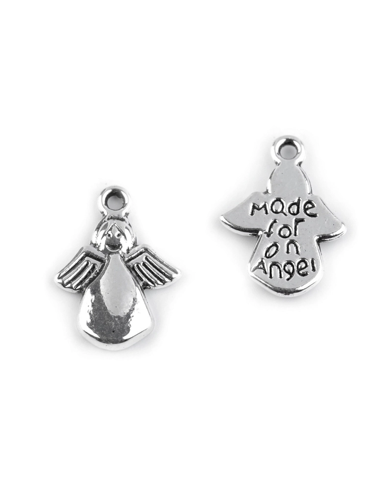 Přívěsek 13x18 mm anděl - 5 ks | Mimib