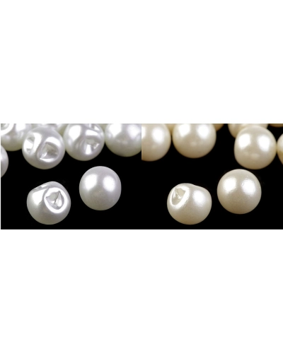 Perla k našití / knoflík Ø14 mm - 10 ks | Mimib