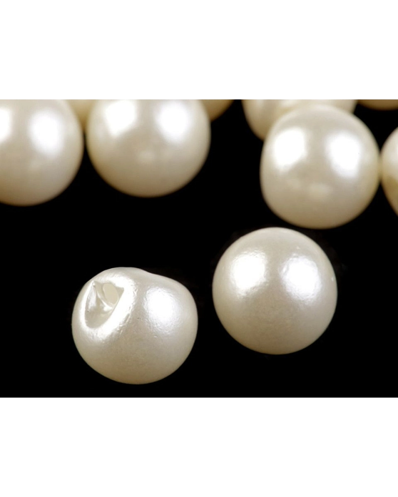 Perla k našití / knoflík Ø14 mm - 10 ks | Mimib