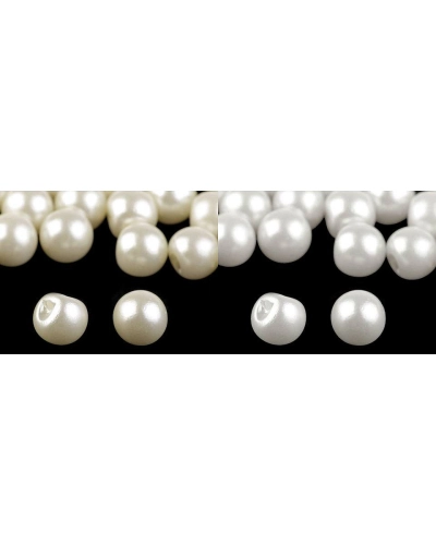 Perla k našití / knoflík Ø12 mm - 10 ks | Mimib