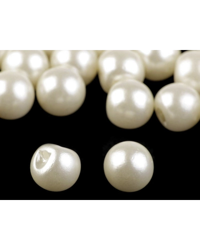 Perla k našití / knoflík Ø12 mm - 10 ks | Mimib