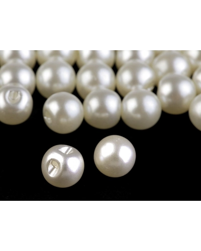 Perla k našití / knoflík Ø8 mm - 20 ks | Mimib