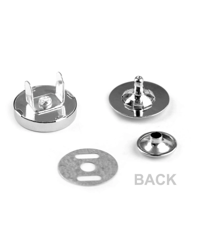 Magnetické zapínání Ø18 mm s nýtkem - 5 sada | Mimib