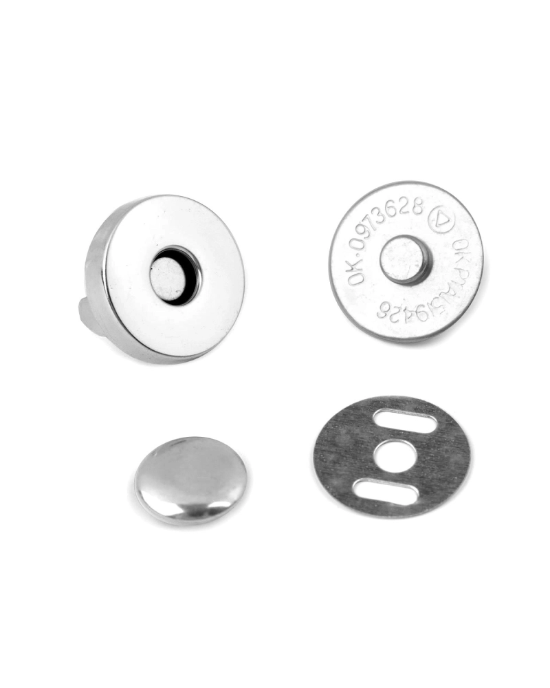 Magnetické zapínání Ø18 mm s nýtkem - 5 sada | Mimib