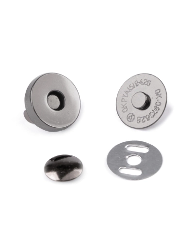 Magnetické zapínání Ø18 mm s nýtkem - 5 sada | Mimib