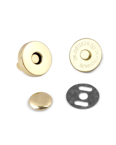 Magnetické zapínání Ø18 mm s nýtkem - 5 sada | Mimib