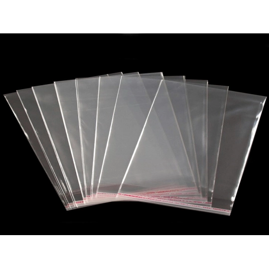 PP sáček s lepicí klopou 16x16 cm - 100 ks | Mimib