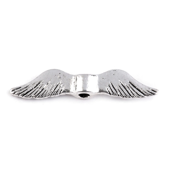 Ozdobný díl křídla 5x24 mm - 10 ks | Mimib