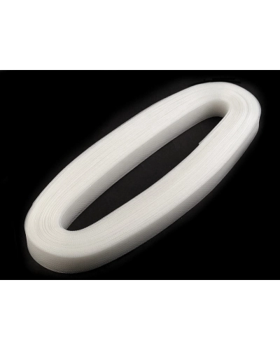 Modistická krinolína na vyztužení šatů a výrobu fascinátorů šíře 2,5 cm - 1 m | Mimib