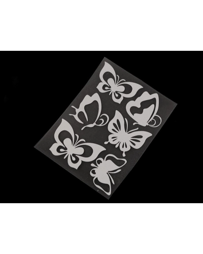 Reflexní nažehlovačky hvězda, květ, srdce, smajlík, auto, pes, ježek, tučňák, ruka 9x12 cm - 1 sáček | Mimib