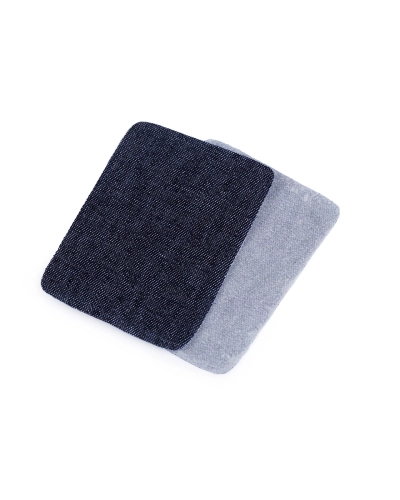 Nažehlovací záplaty riflové 5,3x7,9 cm - 2 ks | Mimib