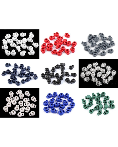 Brzdičky kulaté 15x19 mm - 10 ks | Mimib