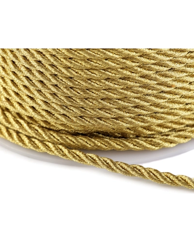 Šňůra kroucená s lurexem Ø2,5 mm - 20 m | Mimib