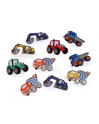 Nažehlovačka nákladní auto, traktor, bagr, vláček, míchačka - 1 ks | Mimib