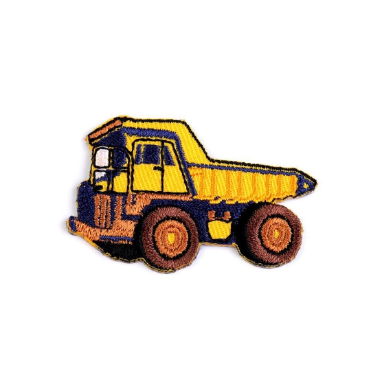 Nažehlovačka nákladní auto, traktor, bagr, vláček, míchačka - 1 ks | Mimib