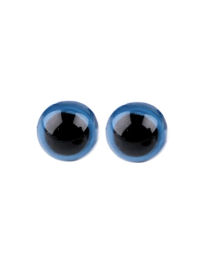 Oči s pojistkou Ø10 mm - 10 sada | Mimib