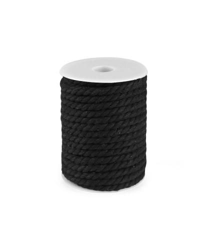 Bavlnená šnúra krútená Ø8 mm macrame - 20 m | Mimib