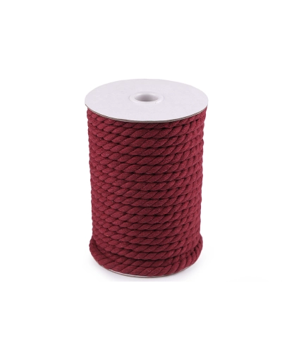 Bavlnená šnúra krútená Ø8 mm macrame - 20 m | Mimib