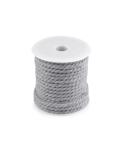 Bavlnená šnúra krútená Ø5 mm macrame - 15 m | Mimib