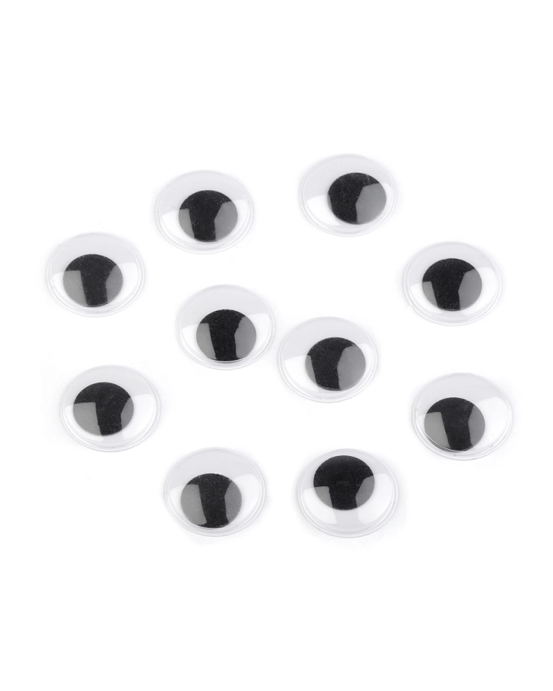 Samolepiace oči Ø25 mm - 10 ks | Mimib