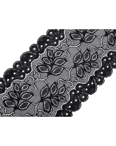 Elastická čipka / vsádka / behúň šírka 16 cm - 1 m | Mimib