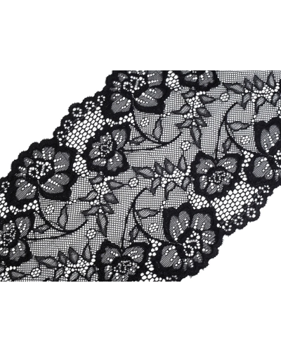 Elastická čipka / vsadka / behúň šírka 18,5 cm - 1 m | Mimib