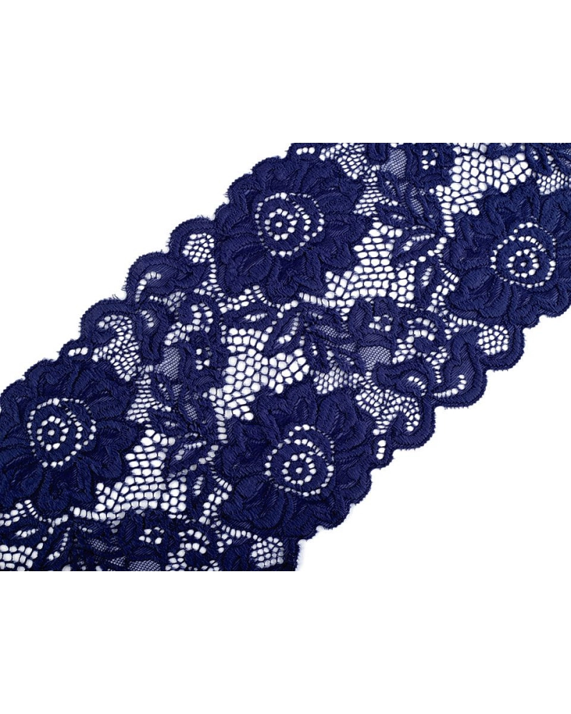 Elastická čipka / vsadka / behúň  šírka 14 cm - 1 m | Mimib