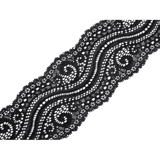 Elastická čipka / vsádka šírka  65 mm - 1 m | Mimib