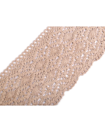 Bavlnená čipka paličkovaná šírka 11 - 12 cm - 13.5 m | Mimib