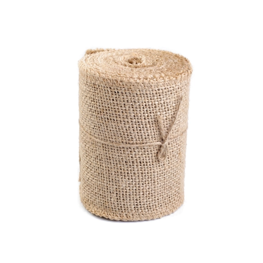 Jutová stuha šírka 10 cm - 4.5 m | Mimib