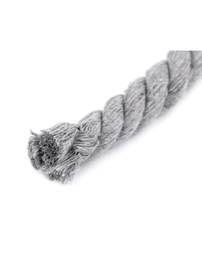 Bavlnená šnúra krútená Ø12 mm, návin 10 m, macrame - 10 m | Mimib