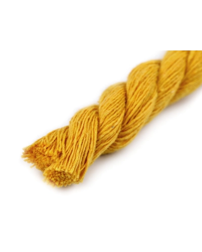 Bavlnená šnúra krútená Ø12 mm, návin 10 m, macrame - 10 m | Mimib