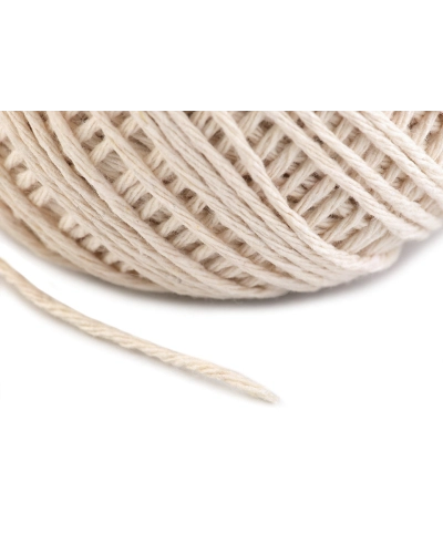 Bavlnený motúzik / knot Ø1,5 mm - 1 ks | Mimib