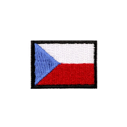 Nažehlovačka - česká vlajka - 1 ks | Mimib