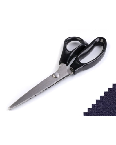 Nůžky entlovací délka 24 cm obloučky / zoubky - 1 ks | Mimib