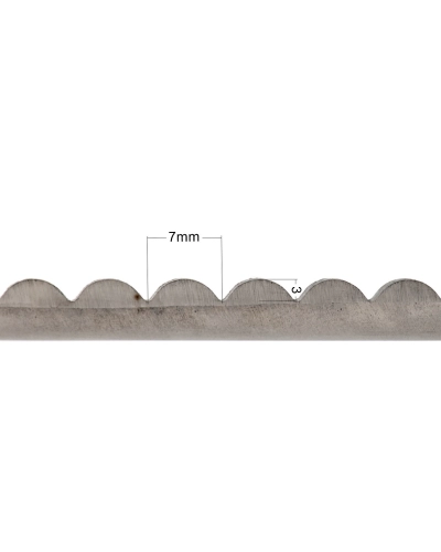 Nůžky entlovací délka 24 cm obloučky / zoubky - 1 ks | Mimib