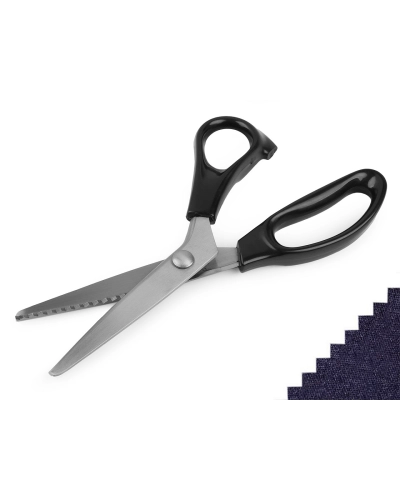 Nůžky entlovací délka 24 cm obloučky / zoubky - 1 ks | Mimib