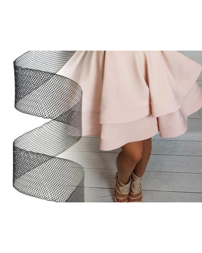 Modistická krinolína na vyztužení šatů a výrobu fascinátorů šíře 5 cm - 41 m | Mimib