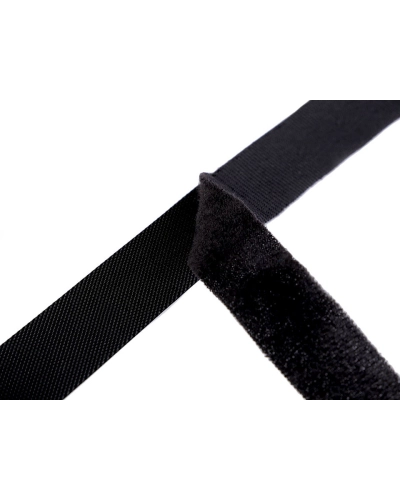 Nízkoprofilový suchý zip háček + plyš šíře 20 mm jemný - 5 m | Mimib