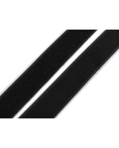 Suchý zip háček + plyš samolepicí šíře 30 mm - 1 m | Mimib