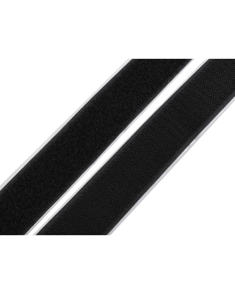 Suchý zip háček + plyš samolepicí šíře 30 mm - 1 m | Mimib