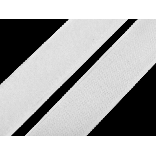 Suchý zip háček + plyš samolepicí šíře 30 mm - 1 m | Mimib