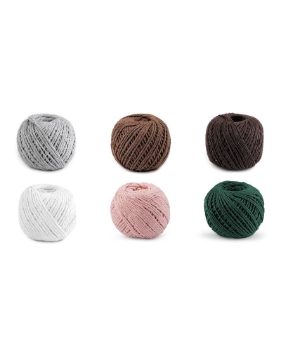 Bavlněný provázek macrame Ø2 mm - 1 ks | Mimib