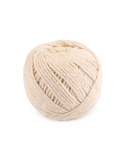 Bavlněný provázek macrame Ø2 mm - 1 ks | Mimib