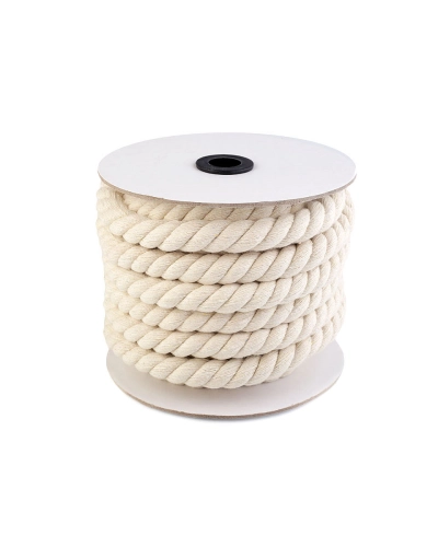 Bavlněná šňůra kroucená Ø18 mm macrame - 1 m | Mimib