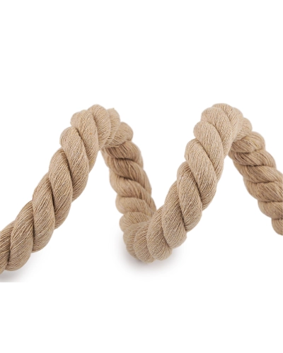Bavlněná šňůra kroucená Ø20 mm macrame - 1 m | Mimib