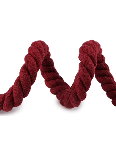 Bavlněná šňůra kroucená Ø20 mm macrame - 1 m | Mimib