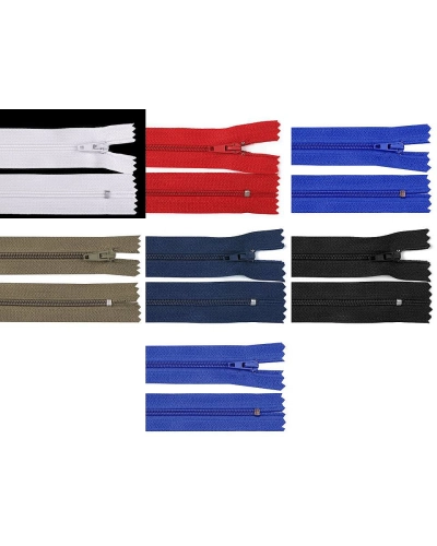 Spirálový zip No 3 délka 14 cm autolock - 1 ks | Mimib